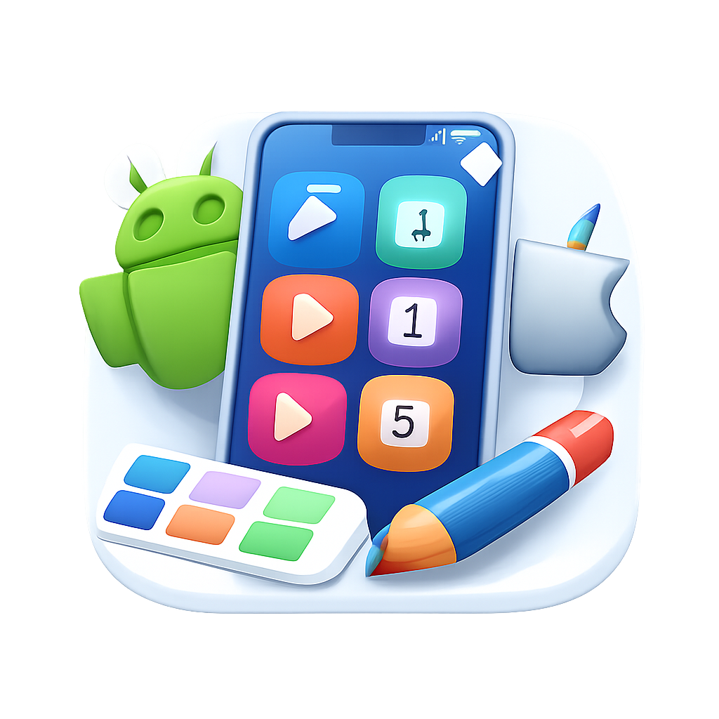 منشئ أيقونة التطبيق لـ Android وiOS