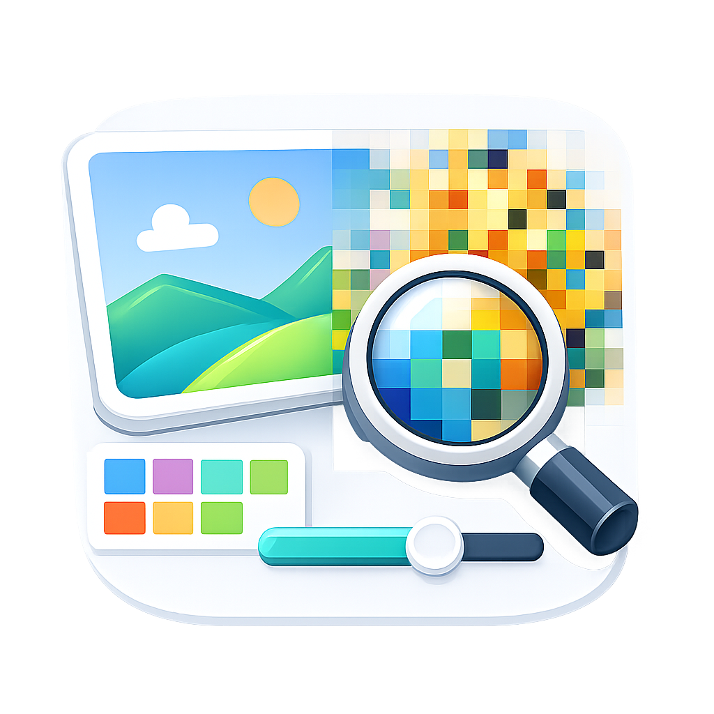 صورة Pixelate على الانترنت